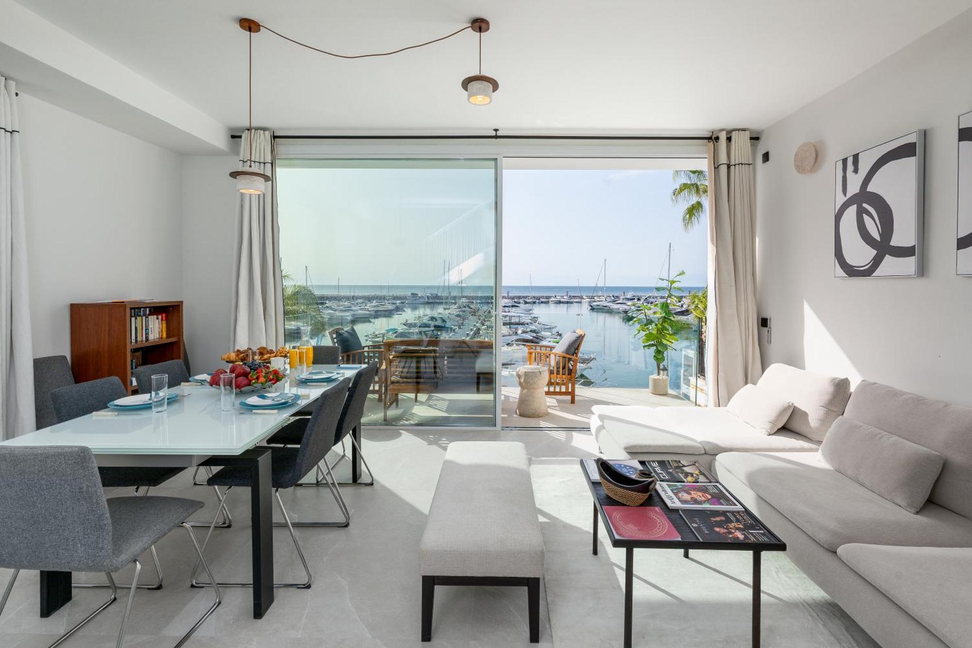 243-Fully Renovated-Puerto Banus Marbella Front Line Penthouse Apartment Exterior foto