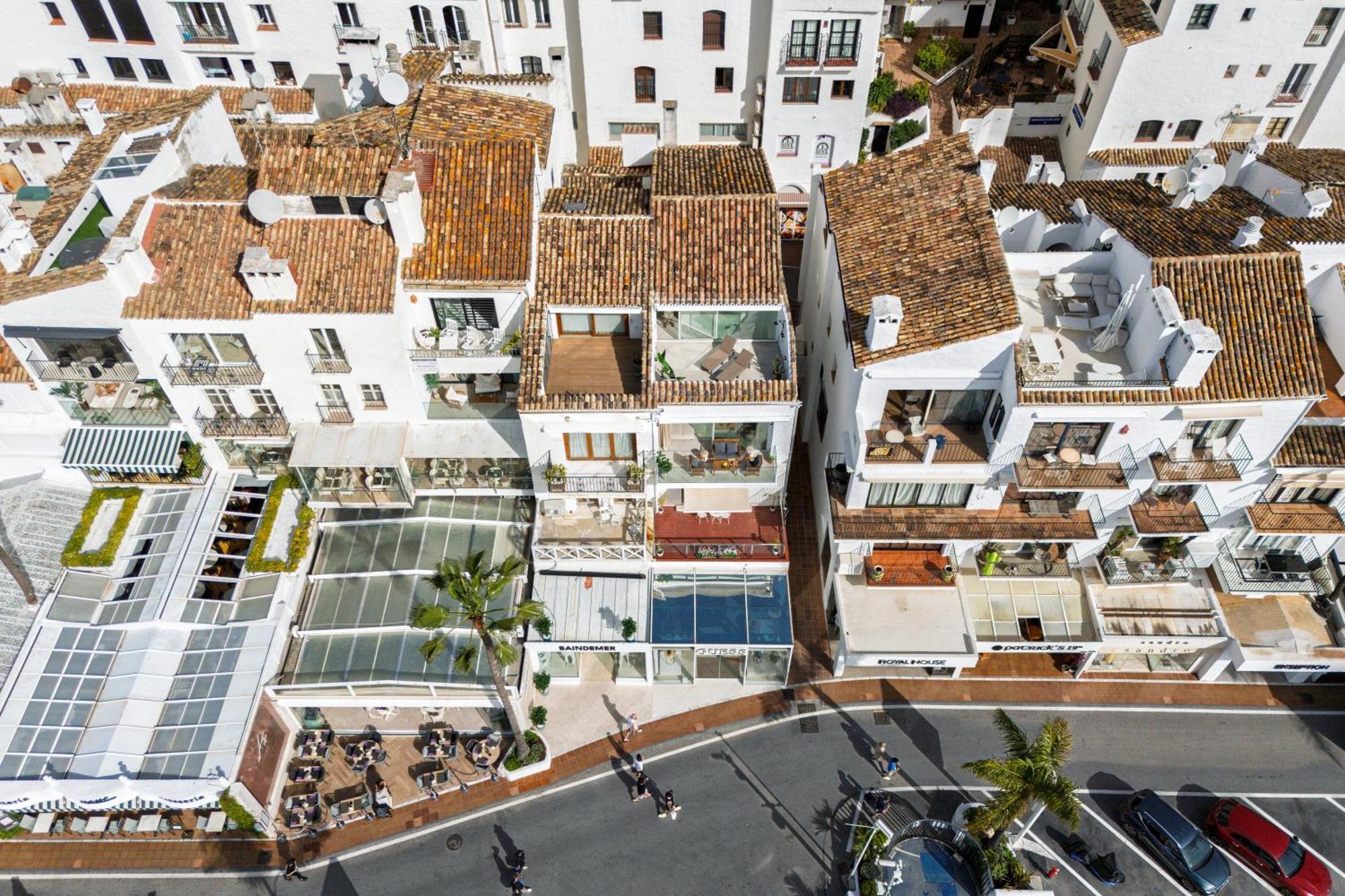 243-Fully Renovated-Puerto Banus Marbella Front Line Penthouse Apartment Exterior foto