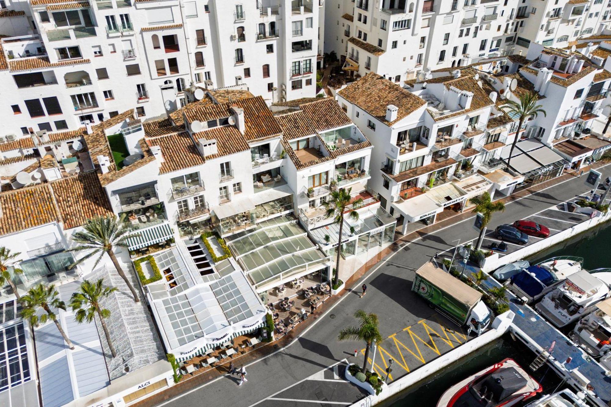243-Fully Renovated-Puerto Banus Marbella Front Line Penthouse Apartment Exterior foto