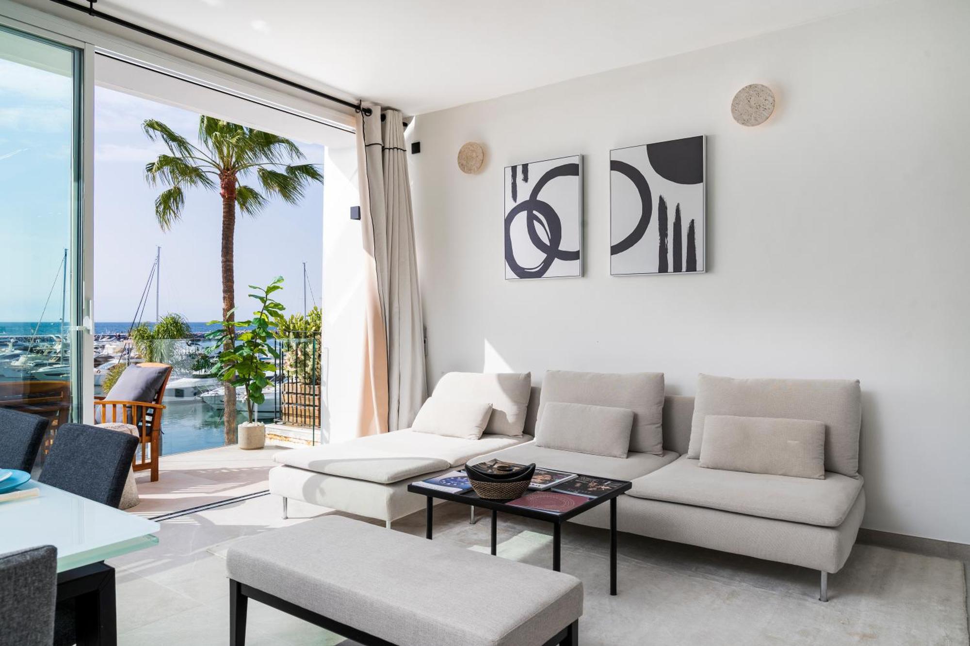 243-Fully Renovated-Puerto Banus Marbella Front Line Penthouse Apartment Exterior foto