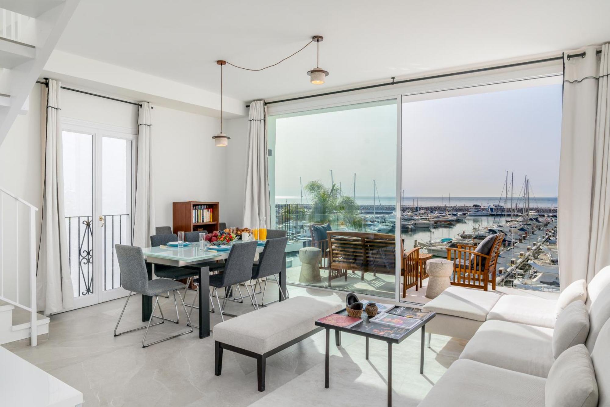 243-Fully Renovated-Puerto Banus Marbella Front Line Penthouse Apartment Exterior foto