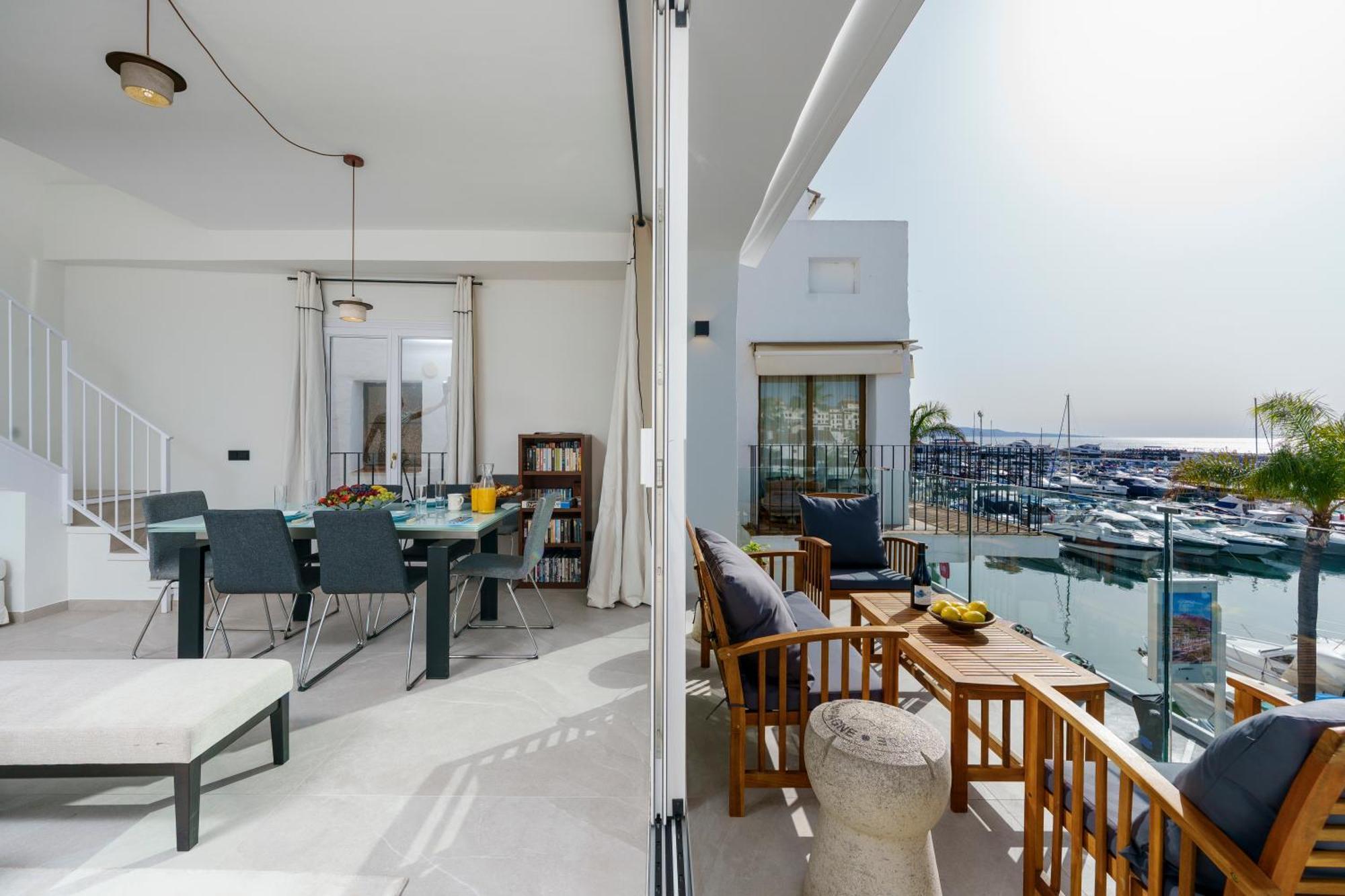 243-Fully Renovated-Puerto Banus Marbella Front Line Penthouse Apartment Exterior foto